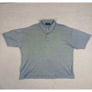 Raffi Medium Mens Shirt Polo Casual Cropped Knit 24x24 Italy Long Point Collar